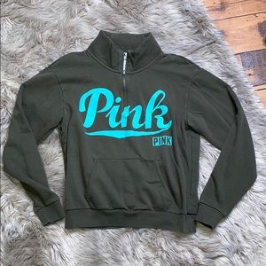 Small PINK Half-Zip